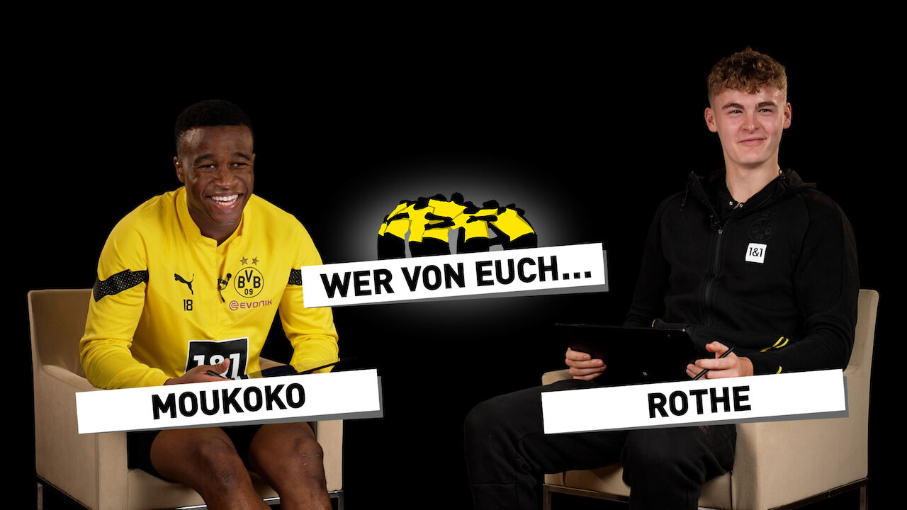 BVB-TV | Wer Von Euch? | Moukoko & Rothe