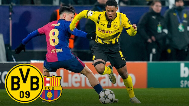 Barcelona dortmund tv clearance